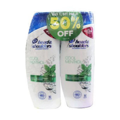 Picture of Head&Shoulders Shampoo Cool Menthol 170ml (Buy 1, 2nd@50% Off)
