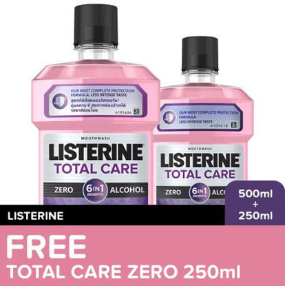 Picture of Listerine "Total Care Zero 500ml” + FREE "Total Care Zero 250ml”
