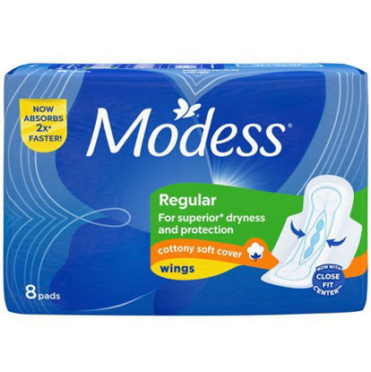 Picture of Modess Regular with Wings