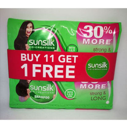 Picture of Sunsilk Shampoo Strong & Long 15ml (11+1)