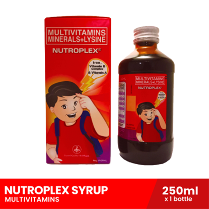 Picture of Nutroplex Multivitamins with Lysine Syrup 250ml
