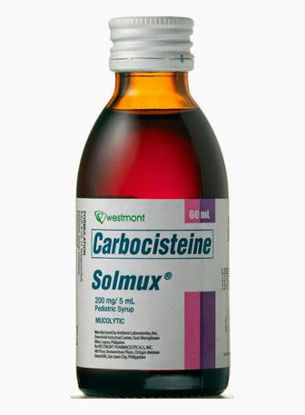 Picture of Solmux 200mg Pediatric Syrup (Carbocisteine)