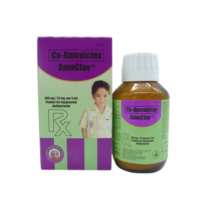 Picture of AmoClav® 457mg/5ml Suspension 35ml (Co-amoxiclav)
