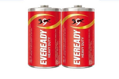 Picture of Eveready Heavy Duty Size D Battery in Blister Pack (Red) x2