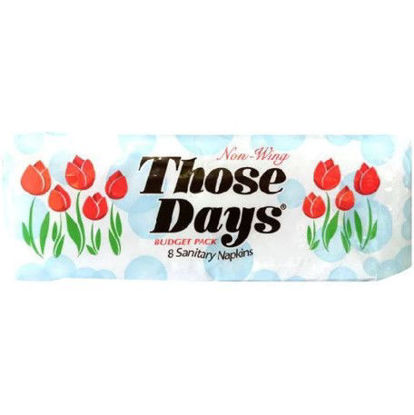 Picture of Those Days Regular Napkins x 8s