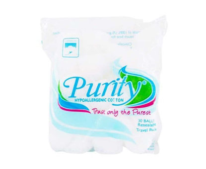 Picture of Purity Cotton Balls 30s