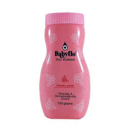 Picture of Babyflo Talc Powder Blushy Pink 100g