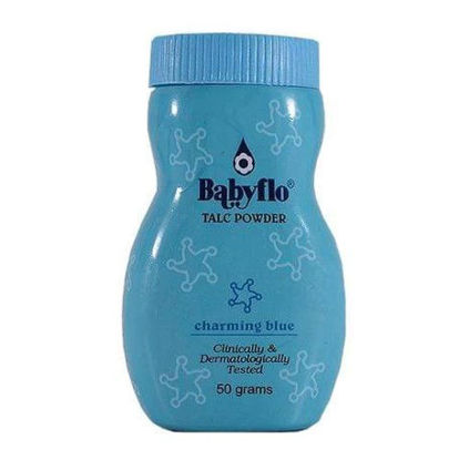 Picture of Babyflo Talc Powder Charming Blue