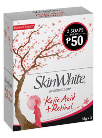 Picture of SkinWhite Whitening Soap Kojic + Retinol 65g X 2