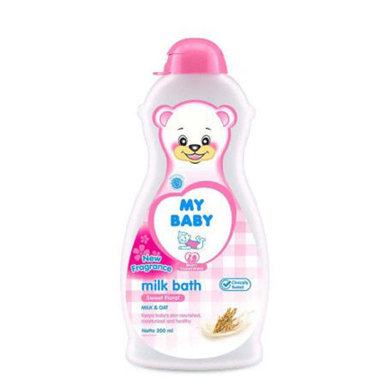 Picture of My Baby Milk Bath Sweet Floral 200ml