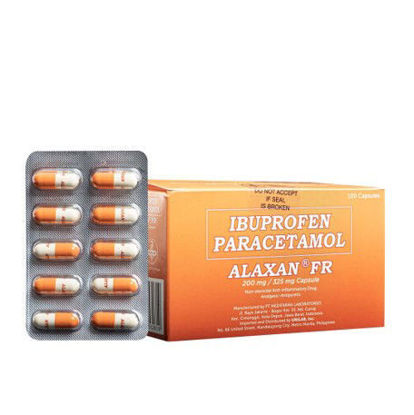 Picture of Alaxan-FR Capsule 10s (Ibuprofen Paracetamol)
