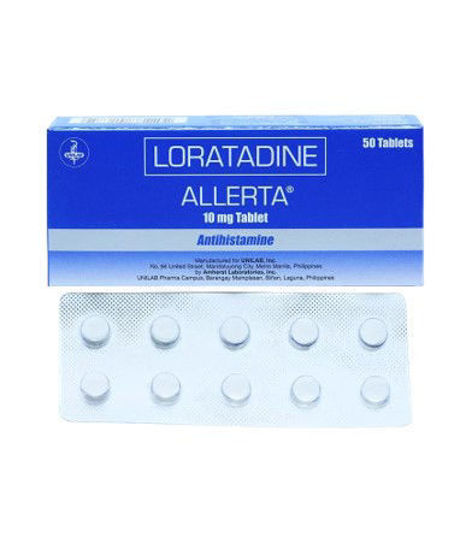 Picture of Allerta 10mg Tablet 10s (Loratadine)