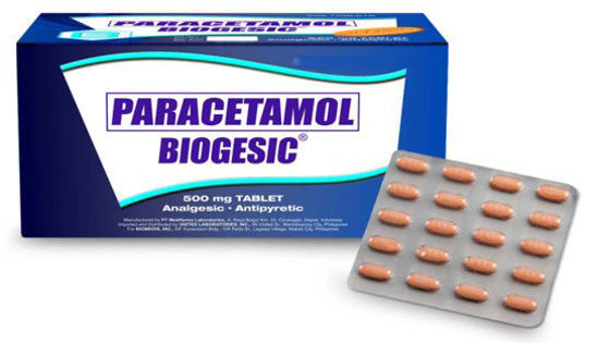 Picture of Biogesic 500mg Caplet X 20s (Paracetamol)