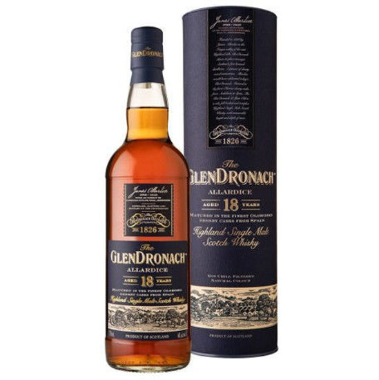 Picture of The GlenDronach Allardice 18 Year Old Single Malt Scotch Whisky 700ml