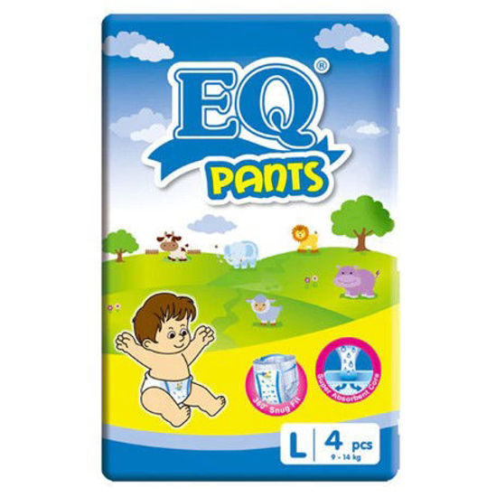 Picture of EQ Pants Diaper Large 4s
