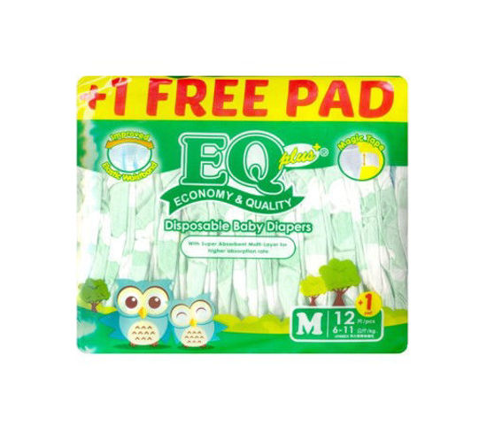 Picture of EQ Plus Diaper Medium