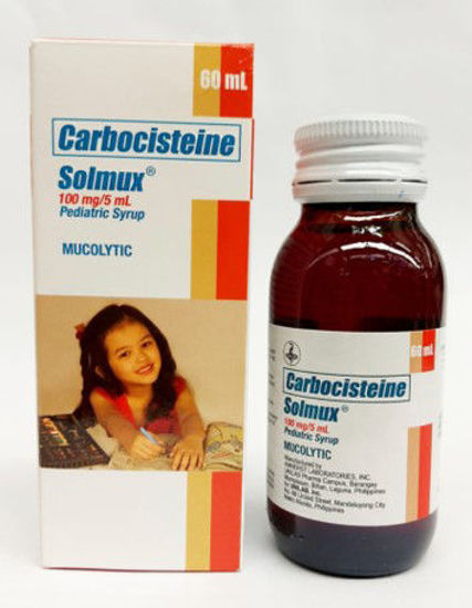 Picture of Solmux Pediatech Syrup 60ml (Carbocisteine)