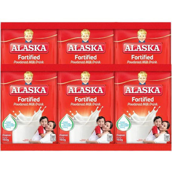 Picture of Alaska Milk Powder 150g X 6s