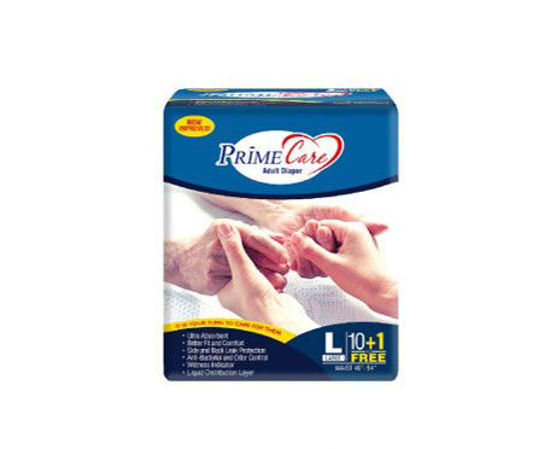 Picture of Primecare Adult Diaper Large x 10s + 1 Free