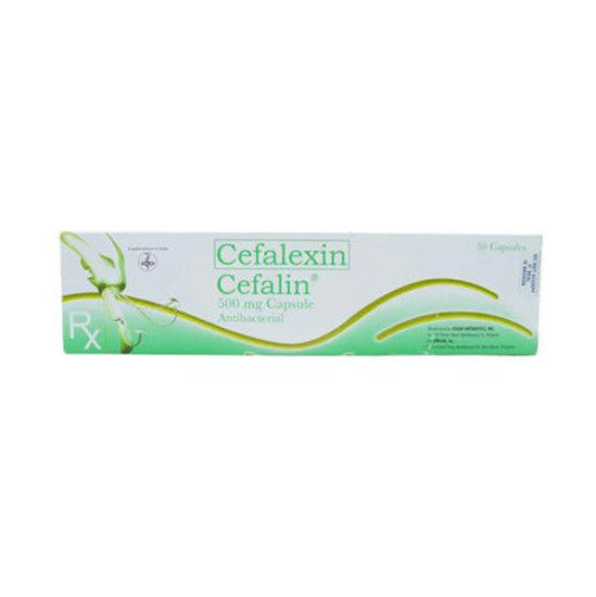 Picture of Cefalin 500mg Capsule 10s (Cefalexin)