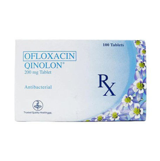 Picture of Qinolon 200mg Tablet 4s (Ofloxacin)