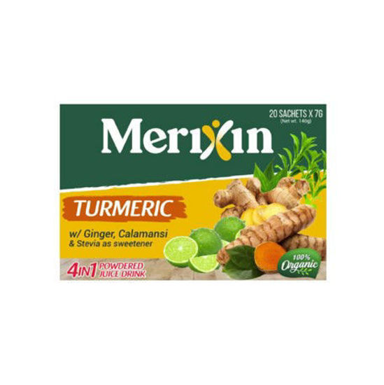Picture of Merixin Turmeric 4in1 Powdered Juice Drink (7gX20 sachets)