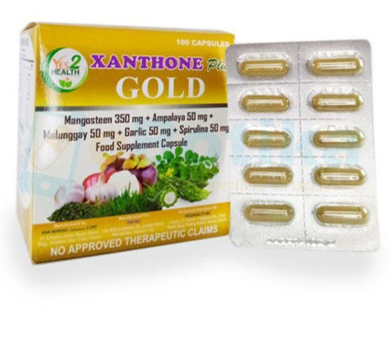 Picture of Xanthone Plus Gold 550mg (10 Capsules)