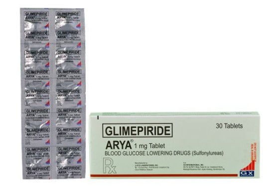 Picture of Arya 1mg Tablet 30s (Glimepiride)