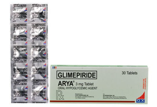 Picture of Arya 2mg Tablet 30s (Glimepiride)