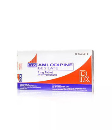 Picture of GX Amlodipine Besilate 5mg Tablet 30s