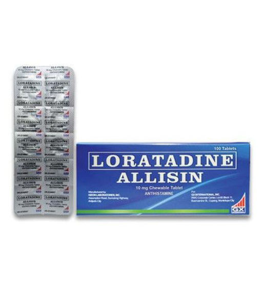 Picture of Allisin 10mg Chewable Tablet 10s (Loratadine)