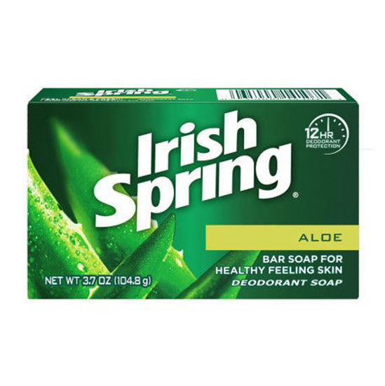 Picture of Irish Spring Soap Aloe 3.7oz/104.8g