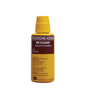 Picture of Betadine Wound Solution (Povidone-Iodine) 60ml