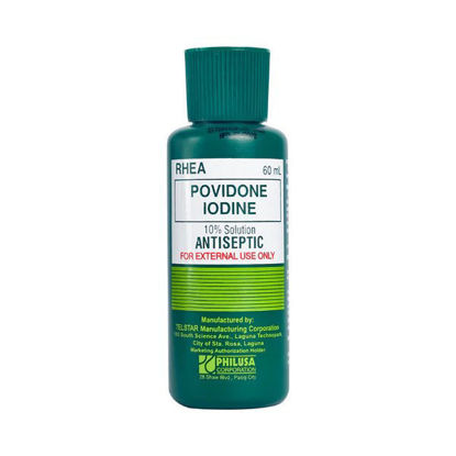 Picture of Rhea Povidone Iodine Solution 10% 60ml