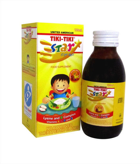 Picture of Tiki-Tiki Star Syrup 120ml (Multivitamins+Lysine)