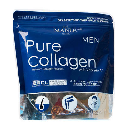 Picture of Pure Collagen Men with Vitamin C Food Supplement 150,000mg