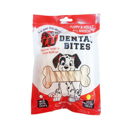 Picture of Azu Dental Bites Milk Dental Twist 165g