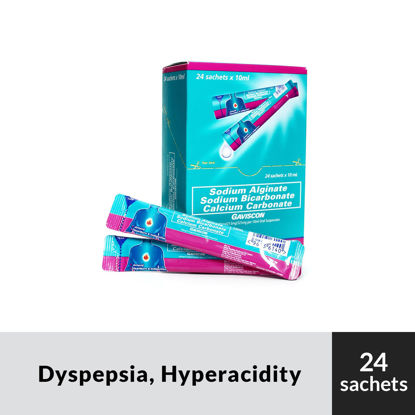 Picture of Gaviscon Double Action Sachets 10ml x 24's