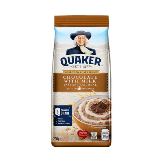 Picture of Quaker Chocolate Instant Oatmeal 200g