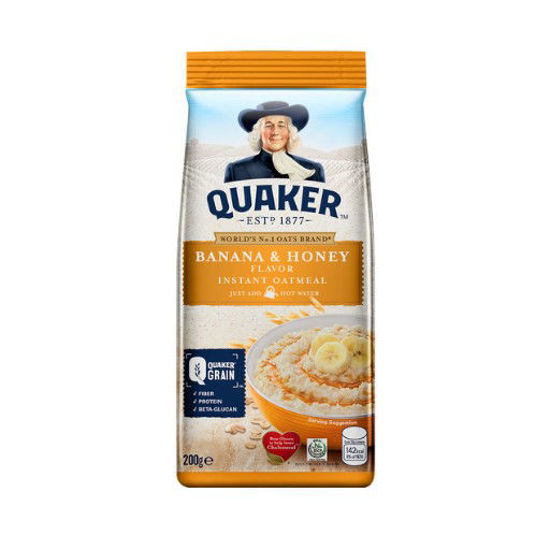 Picture of Quaker Banana & Honey Instant Oatmeal 200g