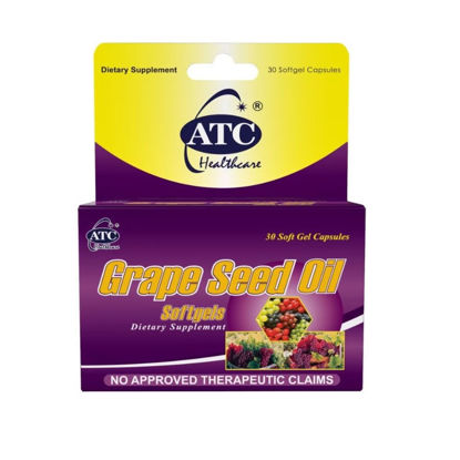 Picture of ATC Grape Seed 500mg Soft Gel Capsule - 30s