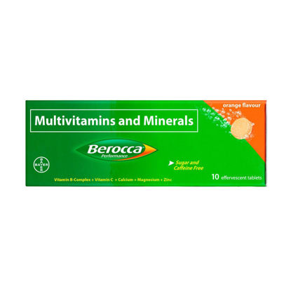 Picture of Berocca Effervescent Tablet Orange Flavor 10s