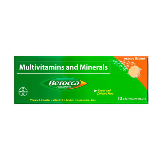 Picture of Berocca Effervescent Tablet Orange Flavor 10s