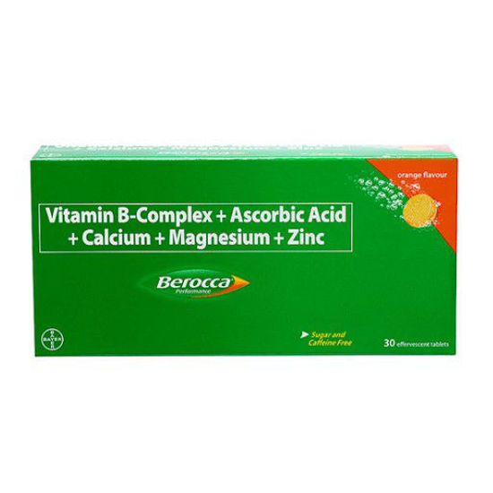 Picture of Berocca Effervescent Tablet Orange Flavor 30s