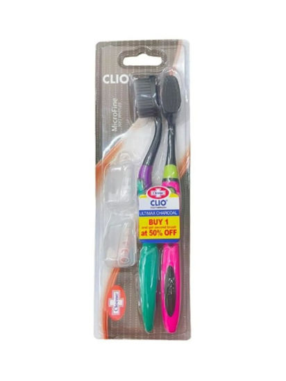 Picture of Cleene CLIO Toothbrush Ultimax Charcoal Buy 1 Take 1 @50% Off