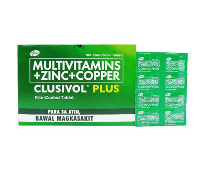 Picture of Clusivol Plus Multivitamins + Zinc + Copper Tablet - 4's