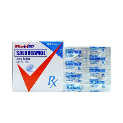 Picture of Ritemed Salbutamol 2mg x 4s