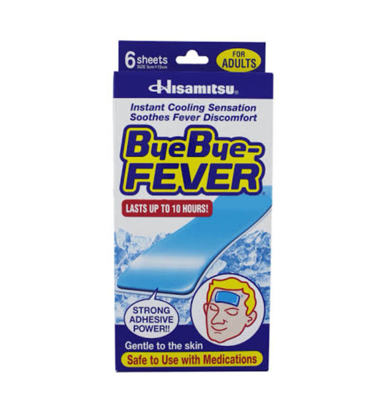 Picture of Hisamitsu Bye Bye Fever Patch for Adults 6 pcs