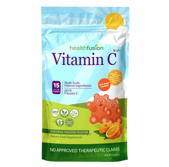 Picture of Health Fusion Vitamin C Kids Pectin Gummies (Orange) x 15's