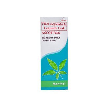 Picture of Ascof Forte Menthol 600Mg Syrup 60ml